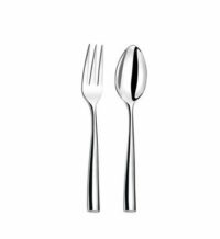 Silhouette - 2 couverts de service Gris Couzon