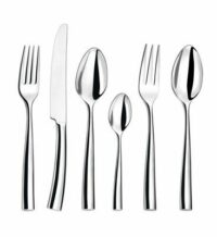 Silhouette - Ménagère 50 pièces en écrin bois Gris Couzon
