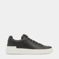 Sneakers basses B Court cuir Noir Balmain