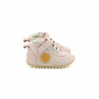 Sneakers hautes Cuir Milo Rose Robeez