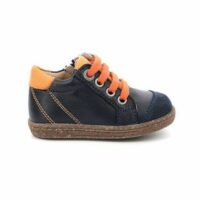 Sneakers hautes Cuir Wanice Bleu Aster