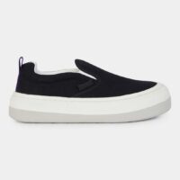 Sneakers plateformes Venice coton Noir Eytys