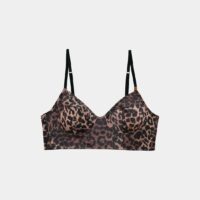 Soutien-gorge Celia imprimé Marron LOVE Stories