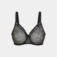 Soutien-gorge Comète dentelle Noir Simone Perele