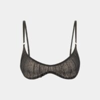 Soutien-gorge Melissa tulle plumetis Noir Nénés Paris