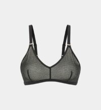 Soutien-gorge The Soft triangle ajouré Noir Anashaf
