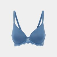 Soutien gorge ampliforme à armatures Bleu Simone Perele