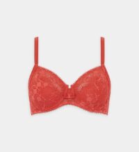 Soutien-gorge avec armatures très enveloppant Day to Night Rouge Chantelle