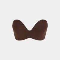 Soutien-gorge bandeau Ultimate Strapless push up Marron Wonderbra