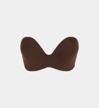 Soutien-gorge bandeau Ultimate Strapless push up Marron Wonderbra