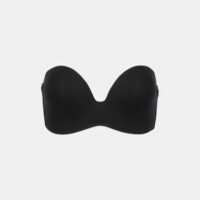 Soutien-gorge bandeau Ultimate Strapless push up Noir Wonderbra