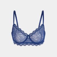 Soutien-gorge corbeille Ysé x La Redoute en dentelle Bleu Ysé