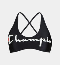 Soutien-gorge de bain triangle signature Noir Champion