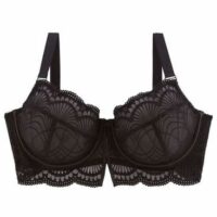 Soutien-gorge grand maintien KISS KISS Noir PommPoire