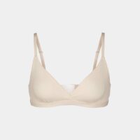 Soutien-gorge triangle Crossover Bralette Fits Everybody Beige Skims