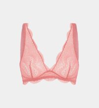 Soutien-gorge triangle bretelles multi-positions dentelle Rose Simone Perele