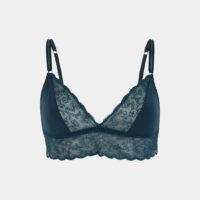 Soutien-gorge triangle dentelle Bleu Icone