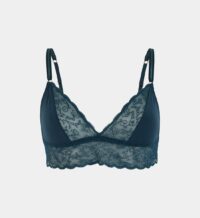 Soutien-gorge triangle dentelle Bleu Icone