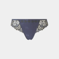 String Wish dentelle tulle broderie Bleu Simone Perele