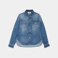 Surchemise ample Wilson Denim Bleu Roseanna