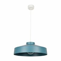 Suspension Archi métal bleu pétrole Ø41 cm Bleu Corep