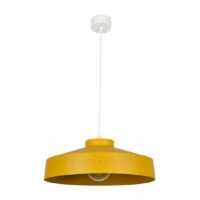 Suspension Archi métal moutarde Ø41 cm Jaune Corep