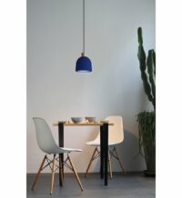 Suspension Ons bois/métal ocean Ø21 cm Bleu Carpyen