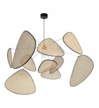 Suspension SCREEN cannage Ø110 cm Marron Market Set