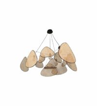 Suspension Screen cannage Ø150 cm Marron Market Set