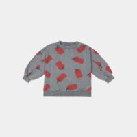 Sweat Pepper en coton Gris Bobo choses