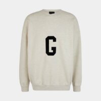 Sweat droit coton Beige Fear Of God