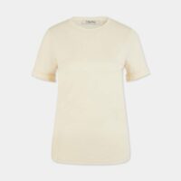 T-shirt Destino manches courtes ruchées Beige 'S Max Mara