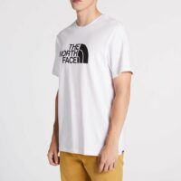 T-shirt Easy droit coton logo signature Blanc The North Face