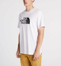 T-shirt Easy droit coton logo signature Blanc The North Face