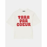 T-shirt Trefle Blanc Tara Jarmon