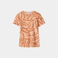 T-shirt ajusté Guy imprimé Orange Nanushka