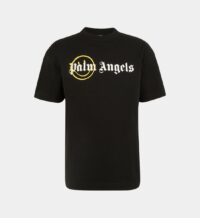 T-shirt ample coton signature x Smiley Noir Palm Angels