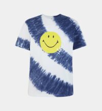 T-shirt ample coton tie & dye x Smiley Bleu Lee