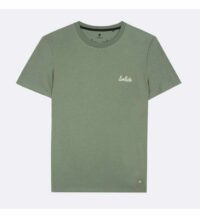 T-shirt col rond coton recyclé ARCY Vert Faguo