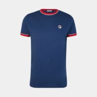 T-shirt d'intérieur droit coton Bleu El Ganso