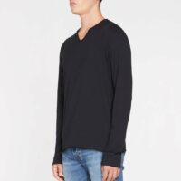 T-shirt droit Monastir coton bio Noir Zadig&Voltaire