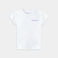 T-shirt droit Phénoménal coton bio Blanc Maison Labiche