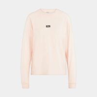 T-shirt droit Tag manches longues Rose Obey