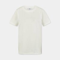 T-shirt droit Tyffen coton délavé Blanc F.A.M.