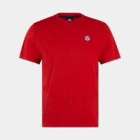 T-shirt droit coton Rouge North Sails