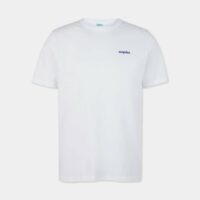 T-shirt droit signature coton Blanc Surprise