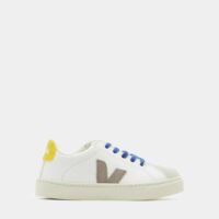 Tennis Esplar cuir et nubuck Blanc Veja