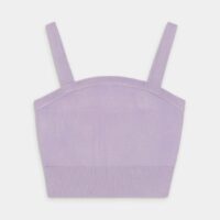 Top crop bretelles Violet Sandro