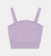 Top crop bretelles Violet Sandro