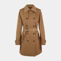 Trench femme mi-long ceinturé Beige Lauren Ralph Lauren